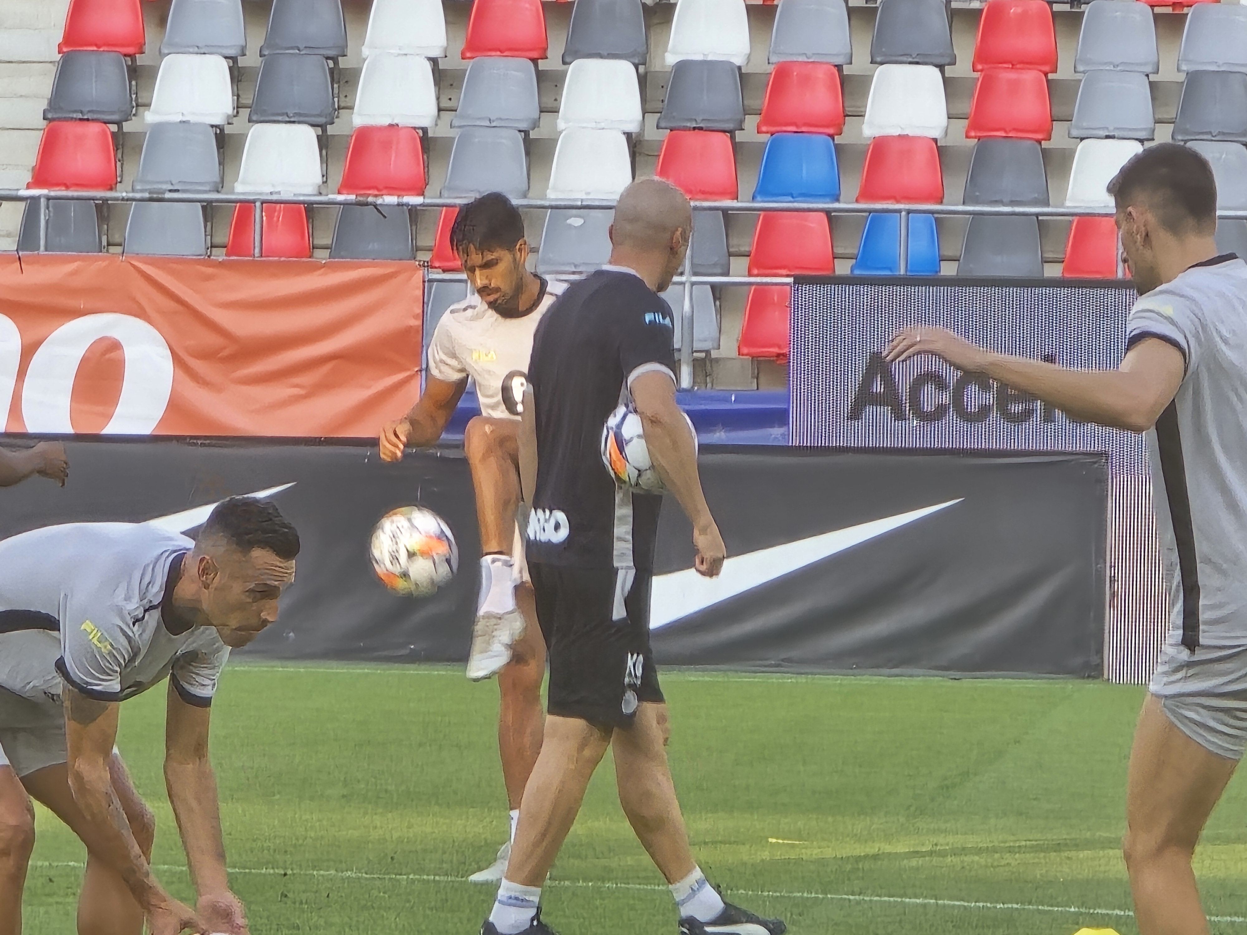 Antrenament Maccabi Tel-Aviv înainte de meciul cu FCSB
