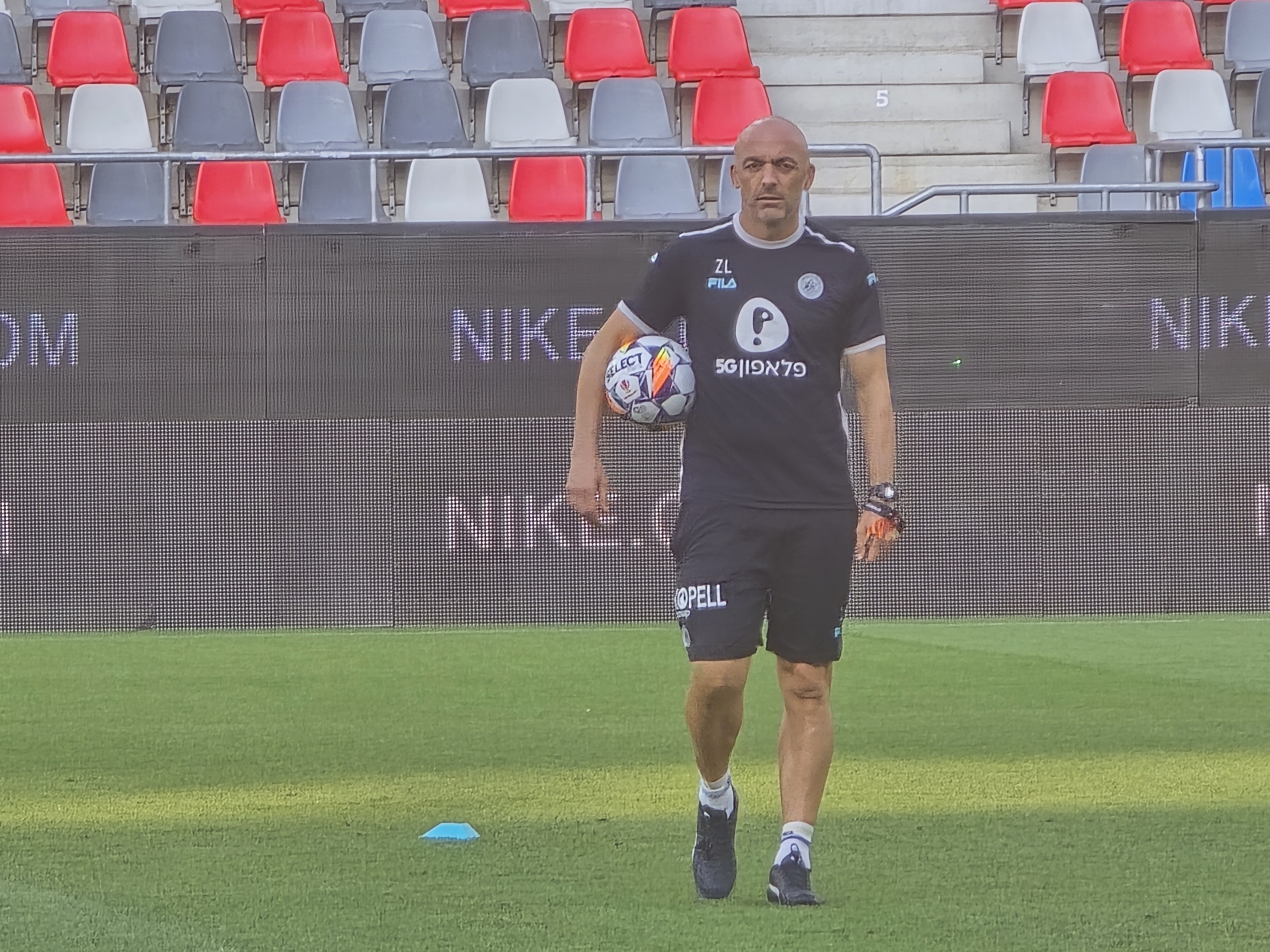 Antrenament Maccabi Tel-Aviv înainte de meciul cu FCSB