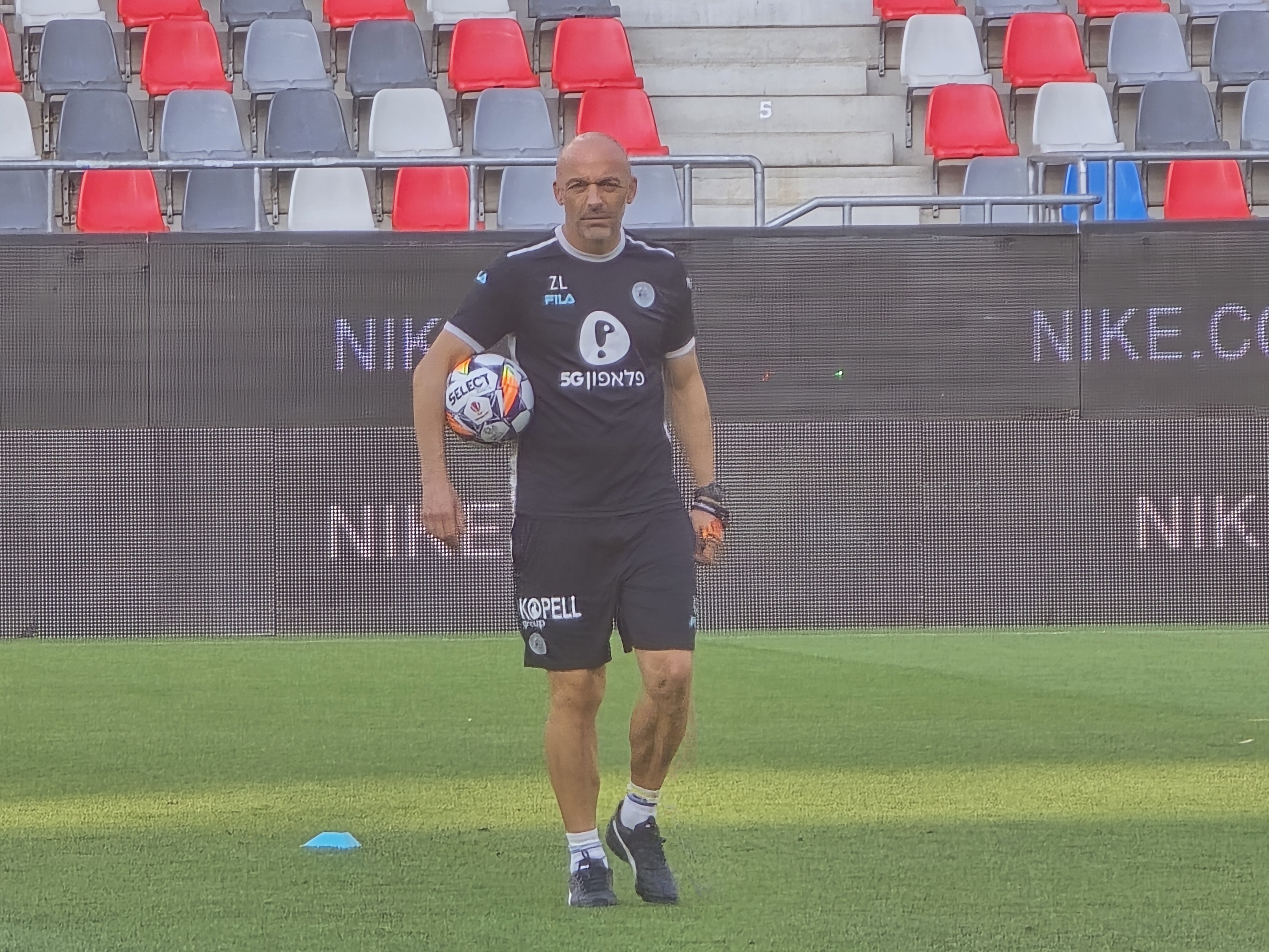 Antrenament Maccabi Tel-Aviv înainte de meciul cu FCSB