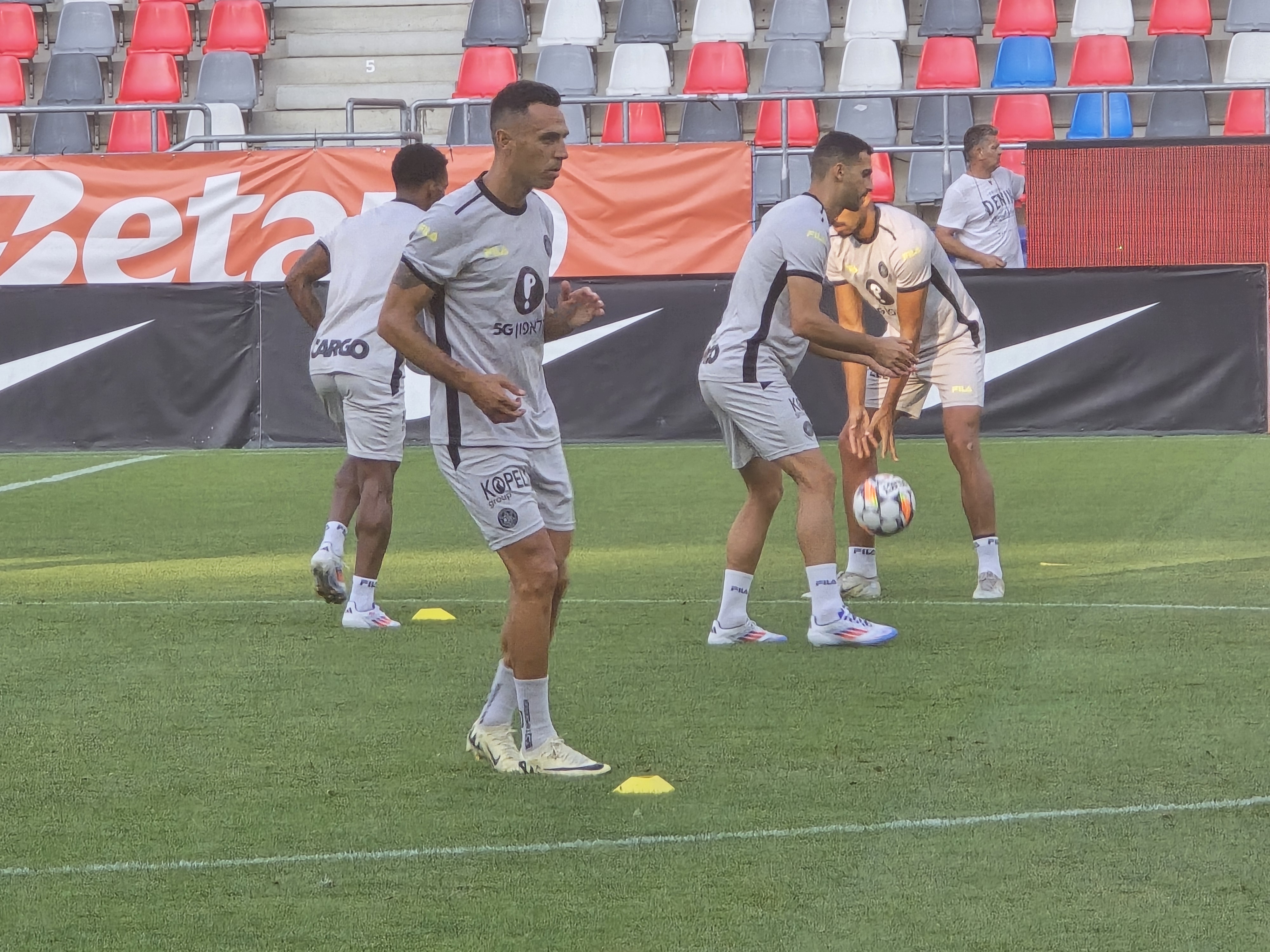 Antrenament Maccabi Tel-Aviv înainte de meciul cu FCSB