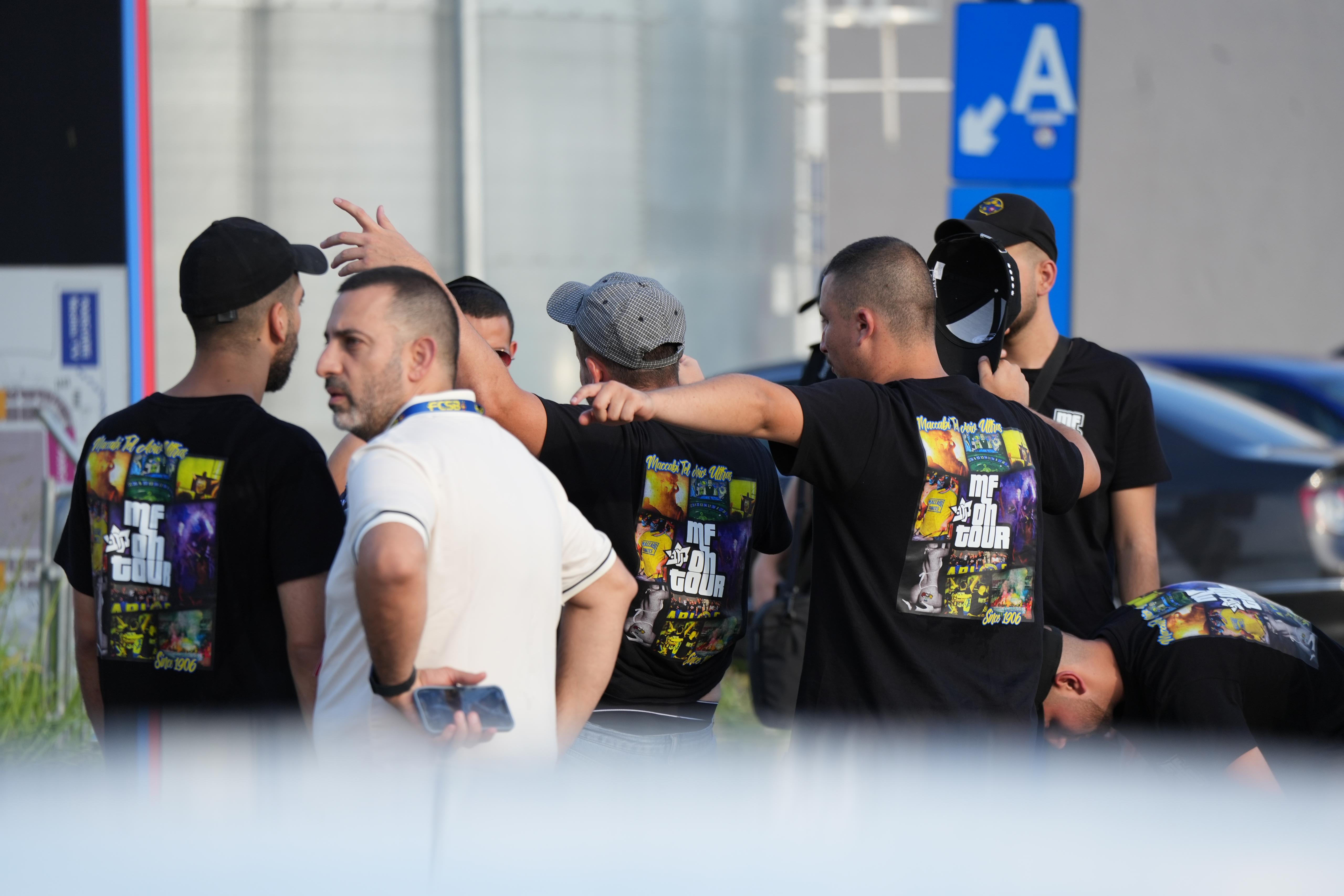 Control strict în Ghencea înainte de FCSB - Maccabi Tel-Aviv