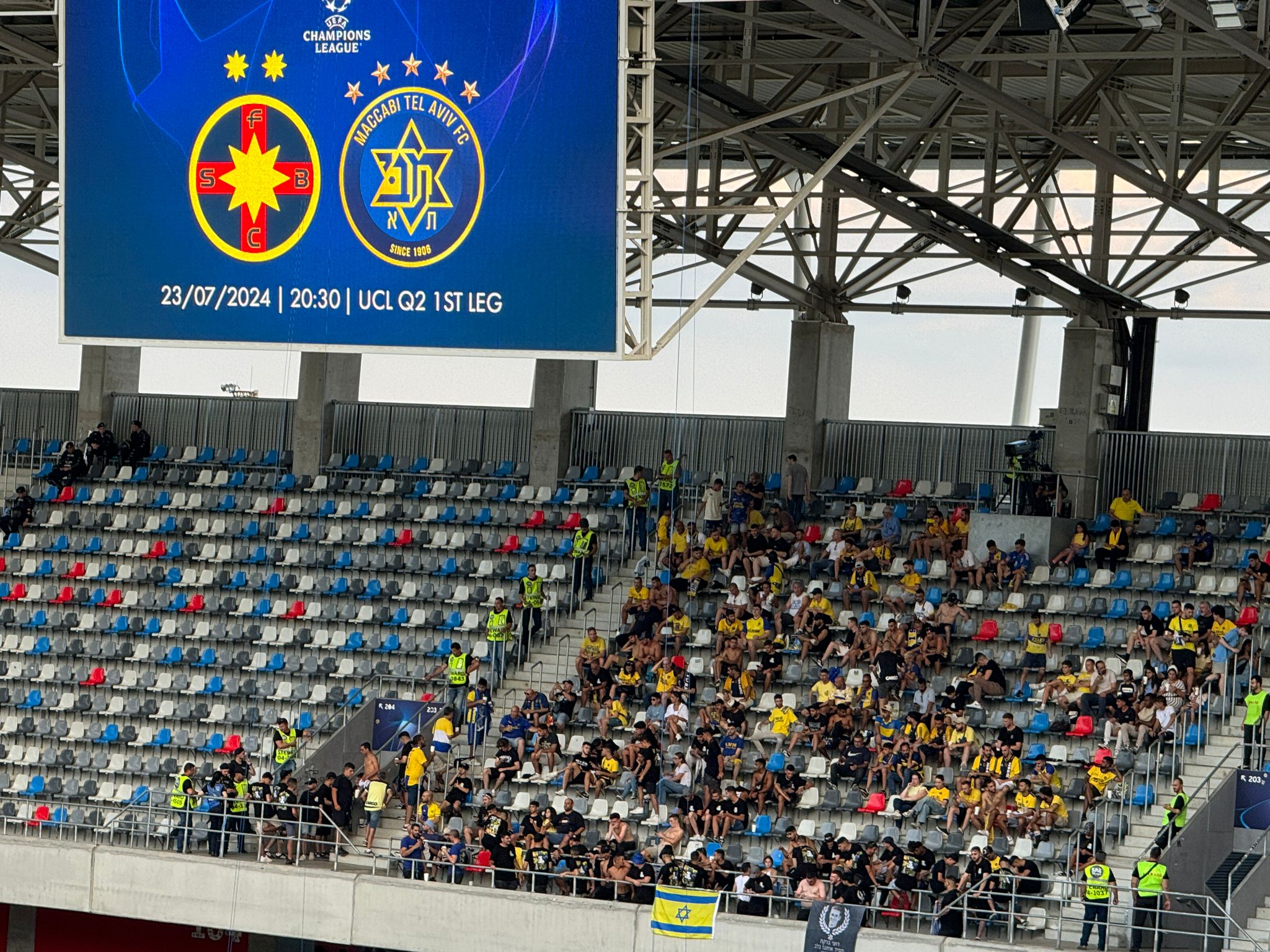 FCSB - Maccabi, înainte de meci