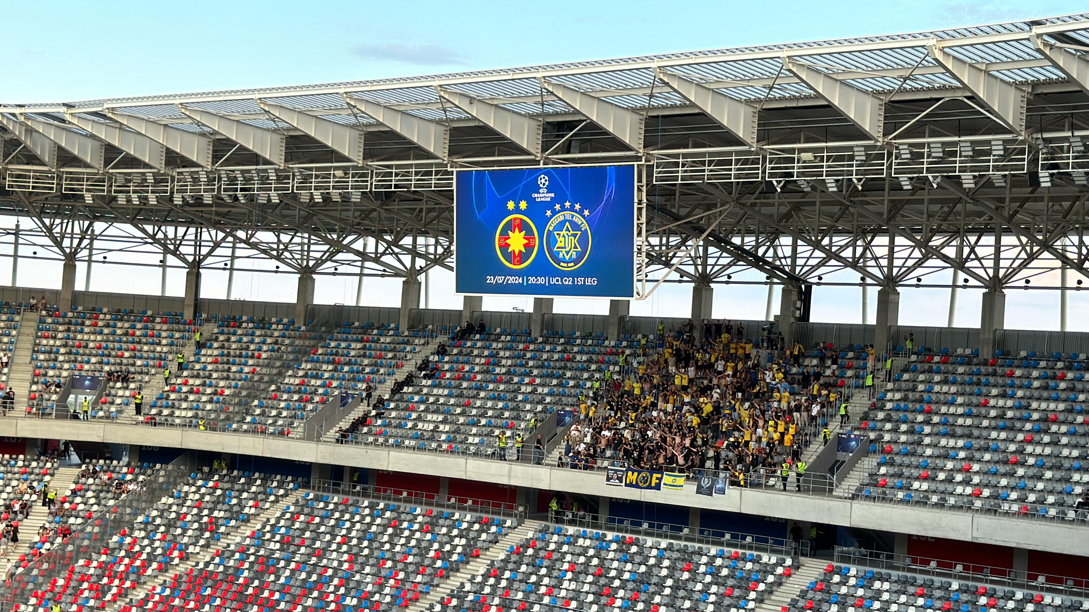 FCSB - Maccabi, înainte de meci