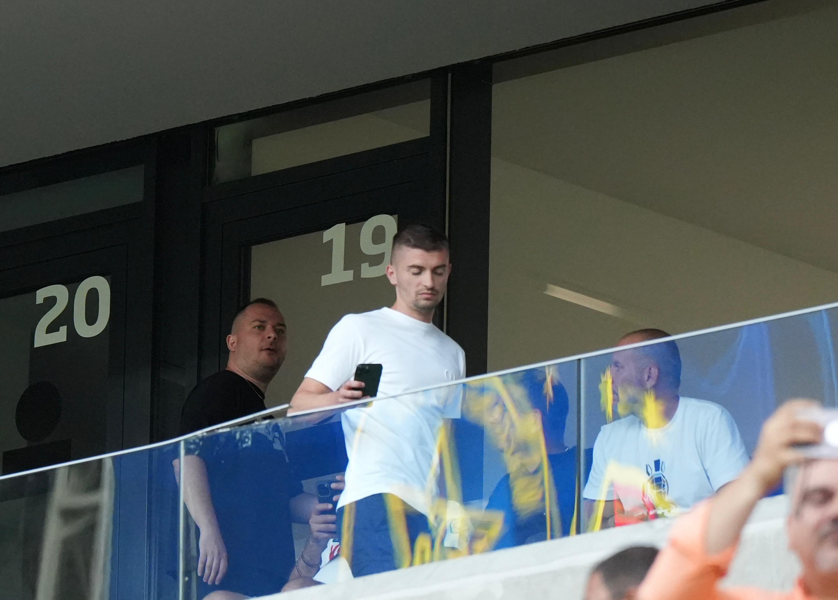 Florin Tănase, prezent în tribunele stadionul „Steaua” la meciul FCSB-Maccabi Foto: GOLAZO.ro