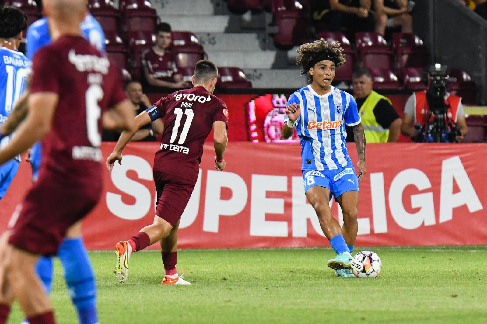 CFR Cluj - Universitatea Craiova, meci FOTO: facebook.com/ucVOficial