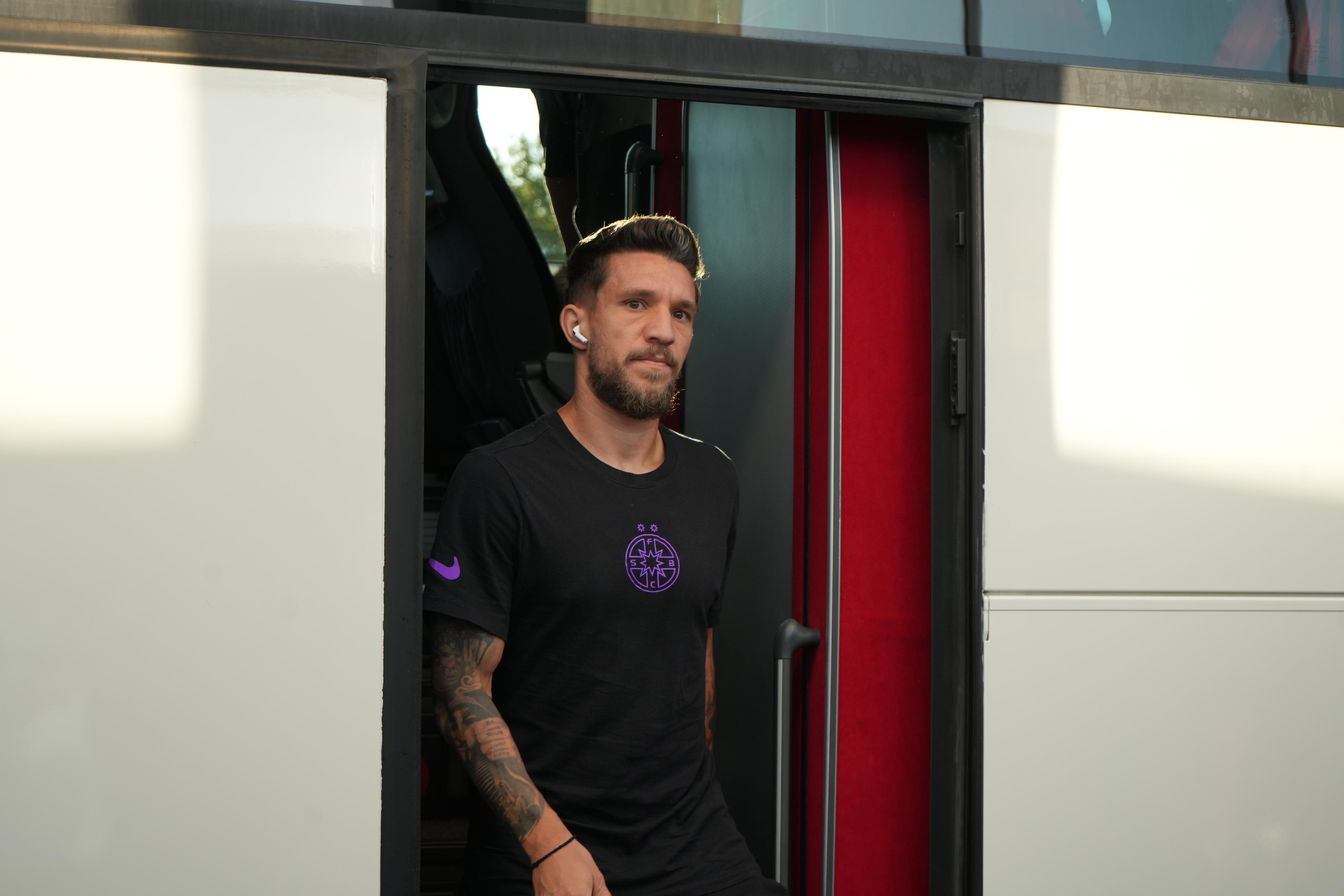 Maccabi Tel-Aviv - FCSB: campioana României a ajuns la stadion