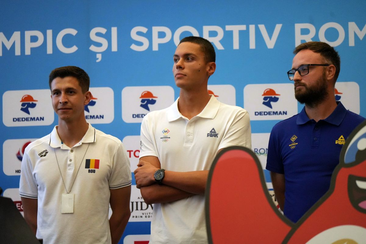 David Popovici s-a întors în România (foto: GOLAZO.ro)