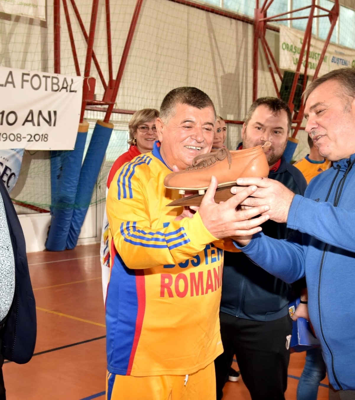 Deces Emanoil Savin,  fost finanţator  la Apulum Alba Iulia și primar al Bușteniului, a făcut stop cardiac pe terenul de fotbal