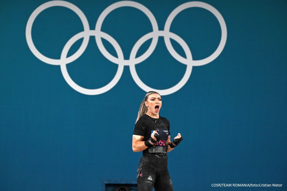 Mihaela Cambei, medalie de argint la haltere, la Jocurile Olimpice (foto: COSR)