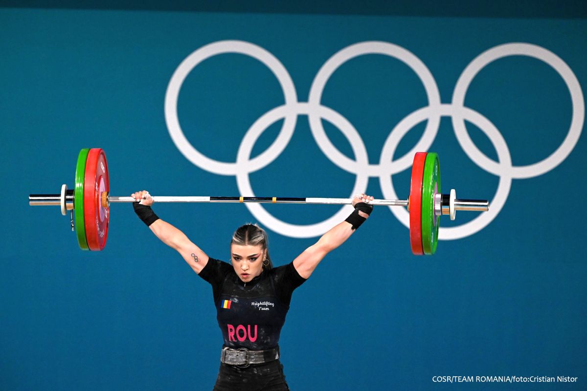 Mihaela Cambei, medalie de argint la haltere, la Jocurile Olimpice (foto: COSR)