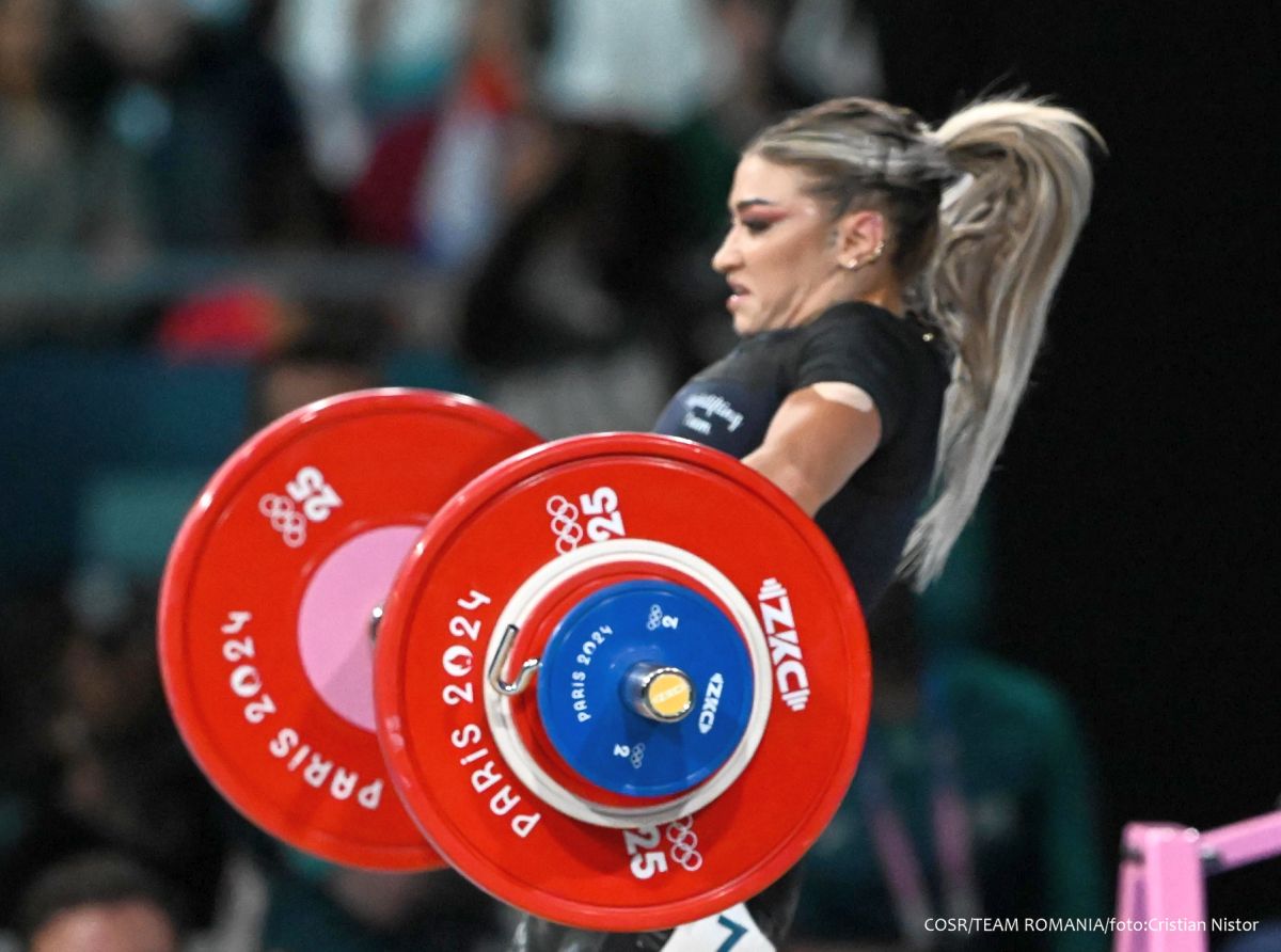 Mihaela Cambei, medalie de argint la haltere, la Jocurile Olimpice (foto: COSR)