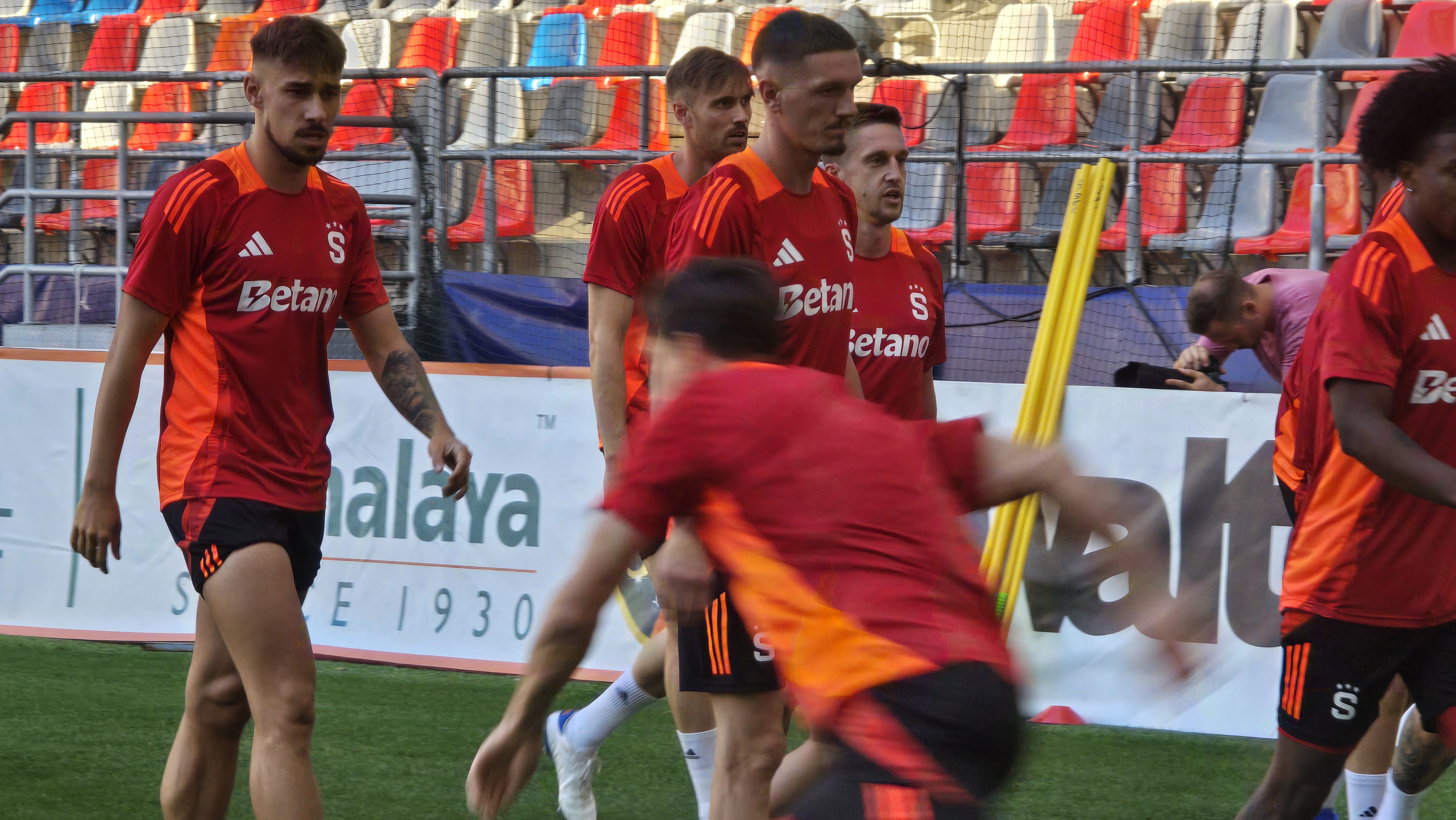 Antrenament Sparta Praga înainte de meciul cu FCSB