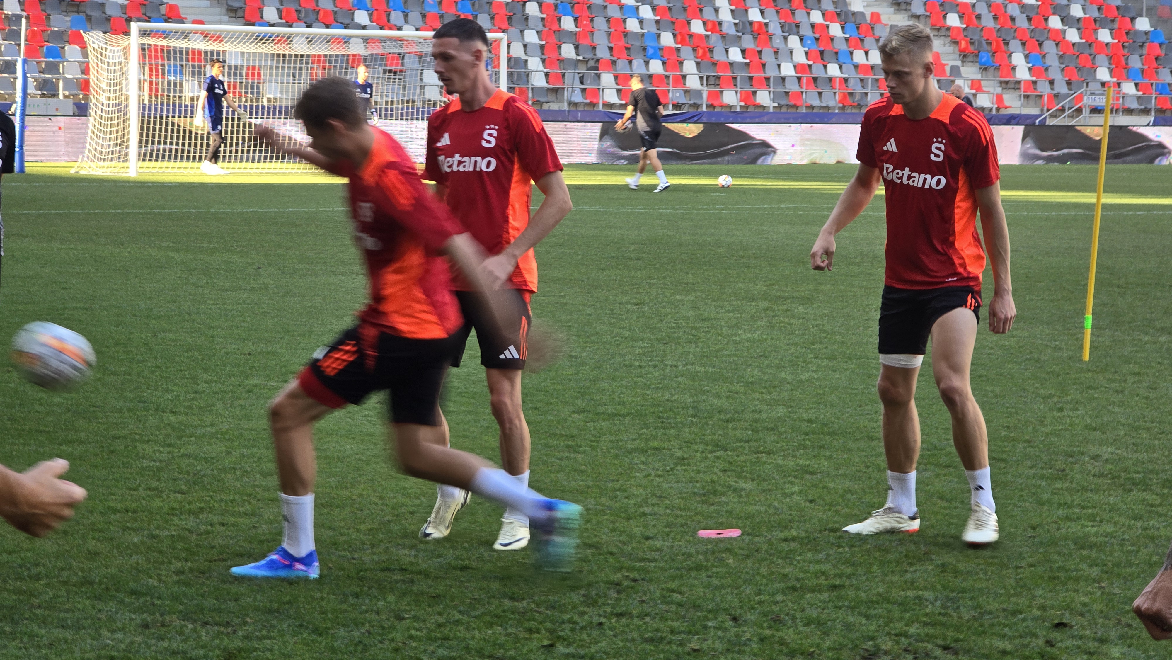 Antrenament Sparta Praga înainte de meciul cu FCSB