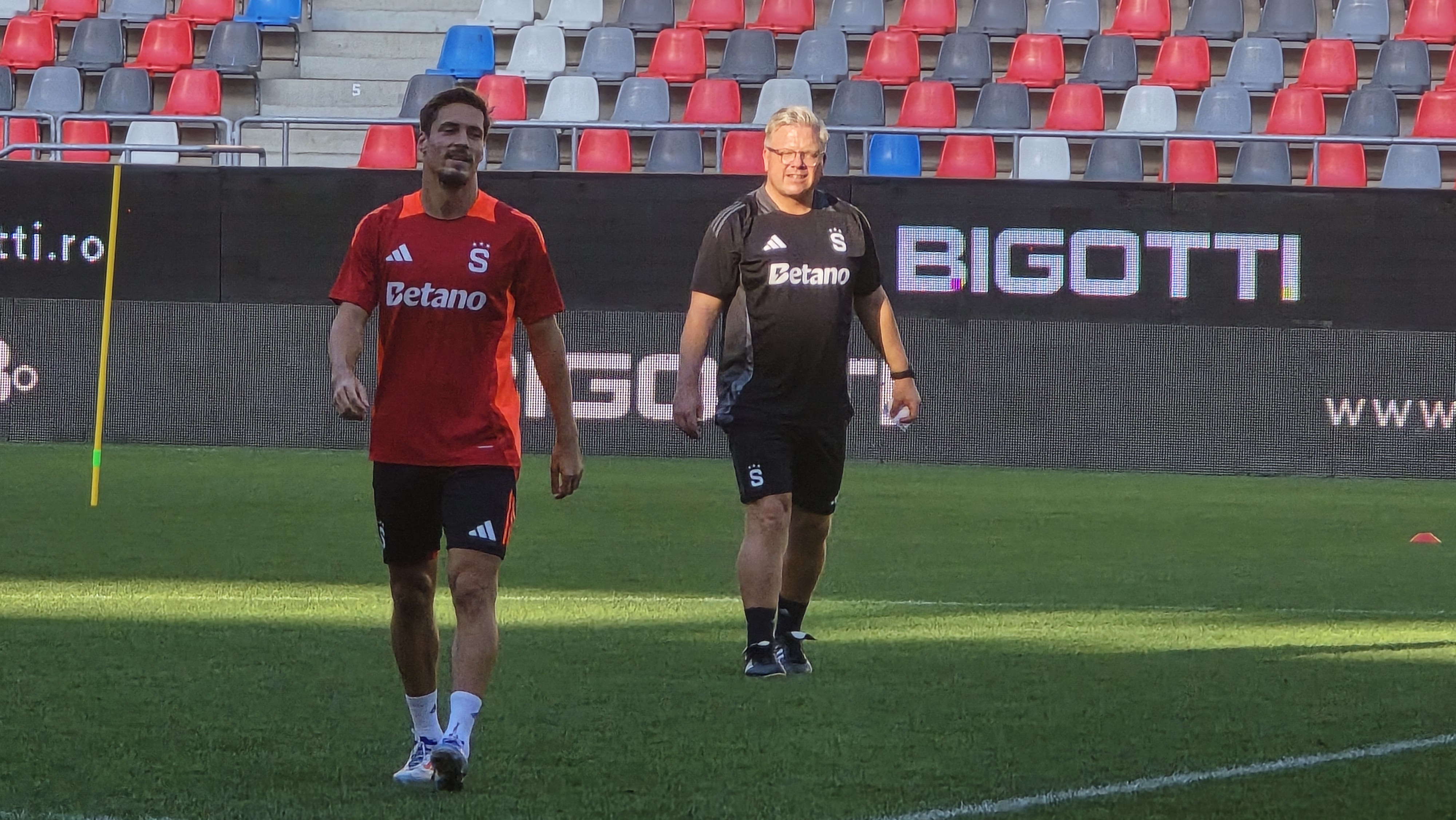 Antrenament Sparta Praga înainte de meciul cu FCSB