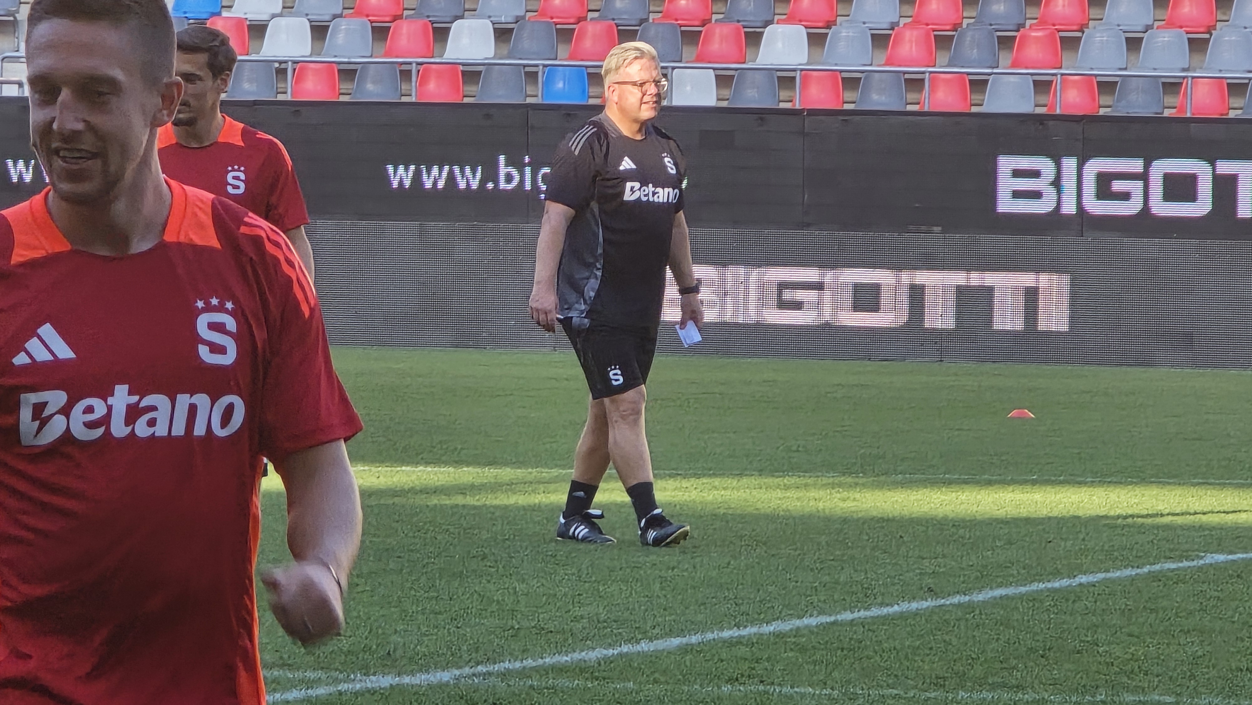 Antrenament Sparta Praga înainte de meciul cu FCSB