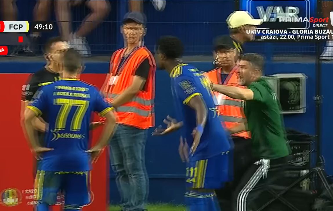 Mihalcea și Gele, conflict în Slobozia - Petrolul. Capturi Prima Sport