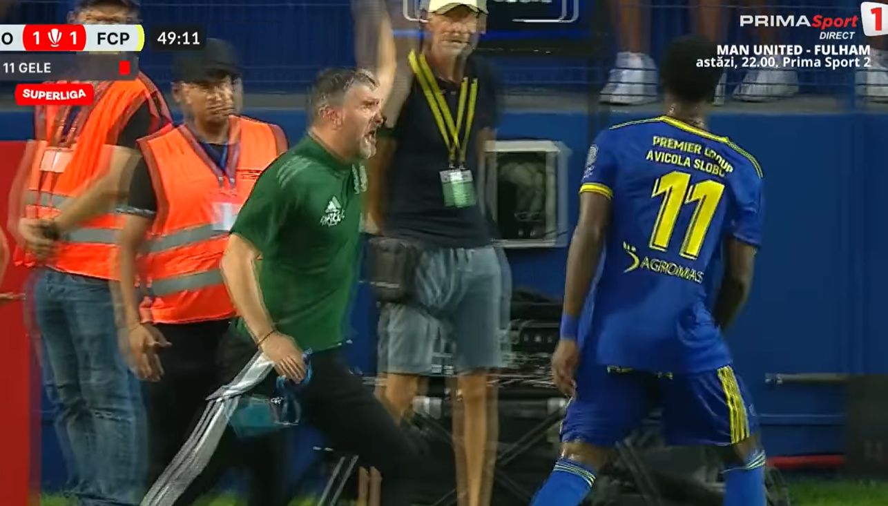 Mihalcea și Gele, conflict în Slobozia - Petrolul. Capturi Prima Sport