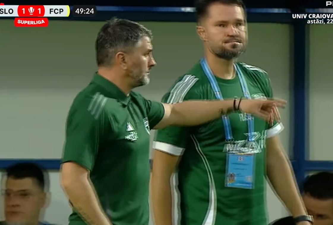 Mihalcea și Gele, conflict în Slobozia - Petrolul. Capturi Prima Sport