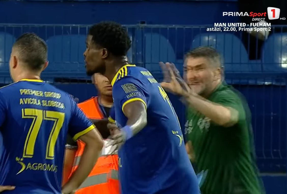Mihalcea și Gele, conflict în Slobozia - Petrolul. Capturi Prima Sport