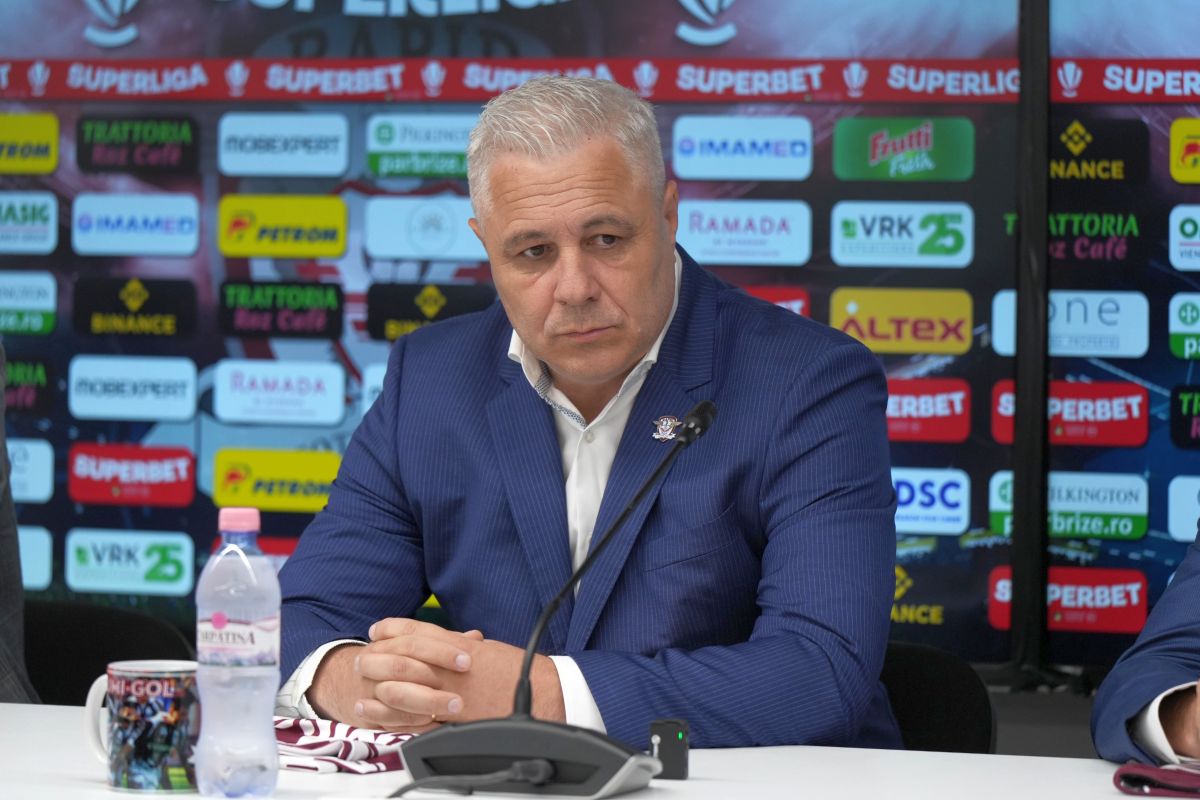 Marius Șumudică a fost prezentat oficial la Rapid (foto: GOLAZO.ro)