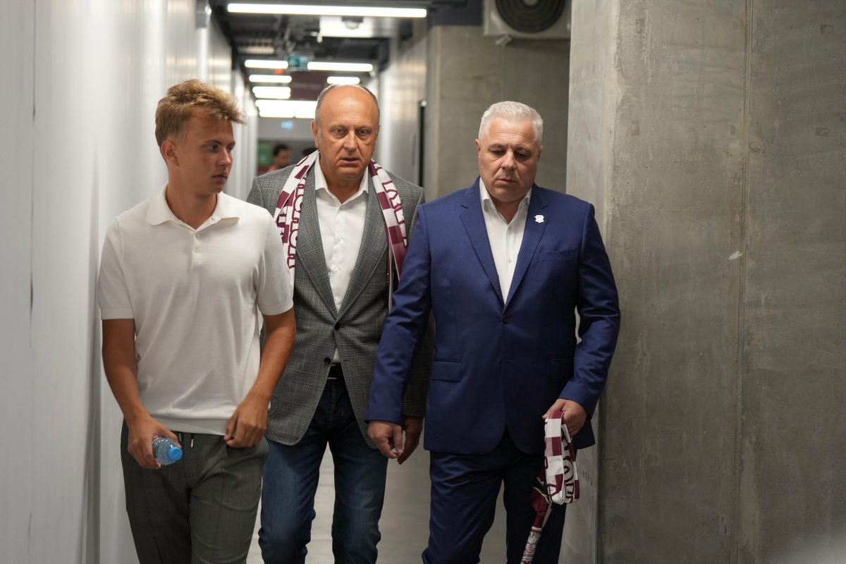 Dan Șucu, Marius Șumudică și Viorel Moldovan (foto: GOLAZO.ro)
