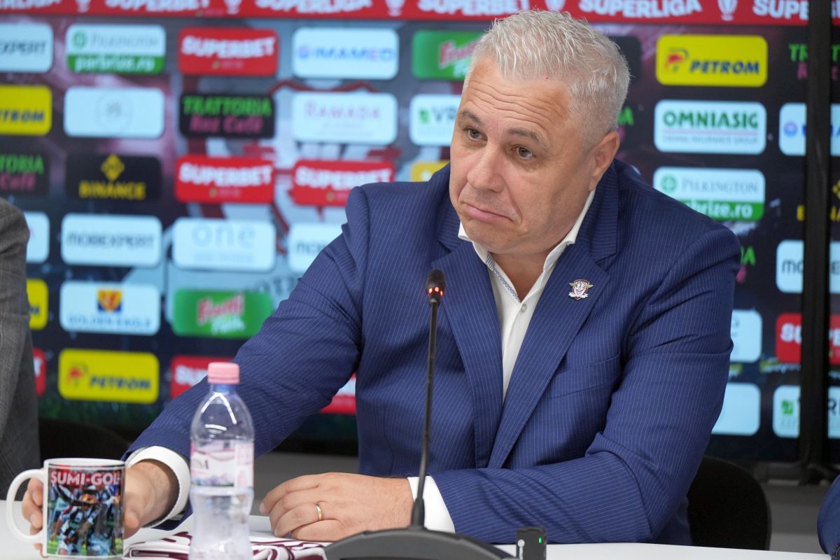 Marius Șumudică a fost prezentat oficial la Rapid (foto: GOLAZO.ro)