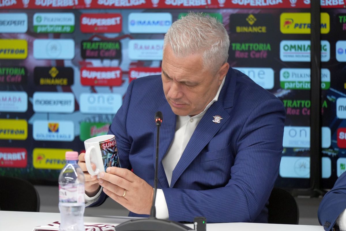 Marius Șumudică a fost prezentat oficial la Rapid (foto: GOLAZO.ro)