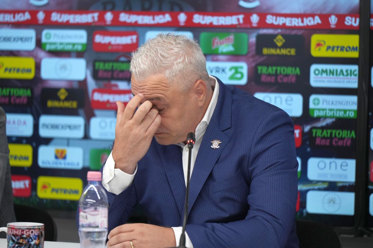 Marius Șumudică a fost prezentat oficial la Rapid (foto: GOLAZO.ro)