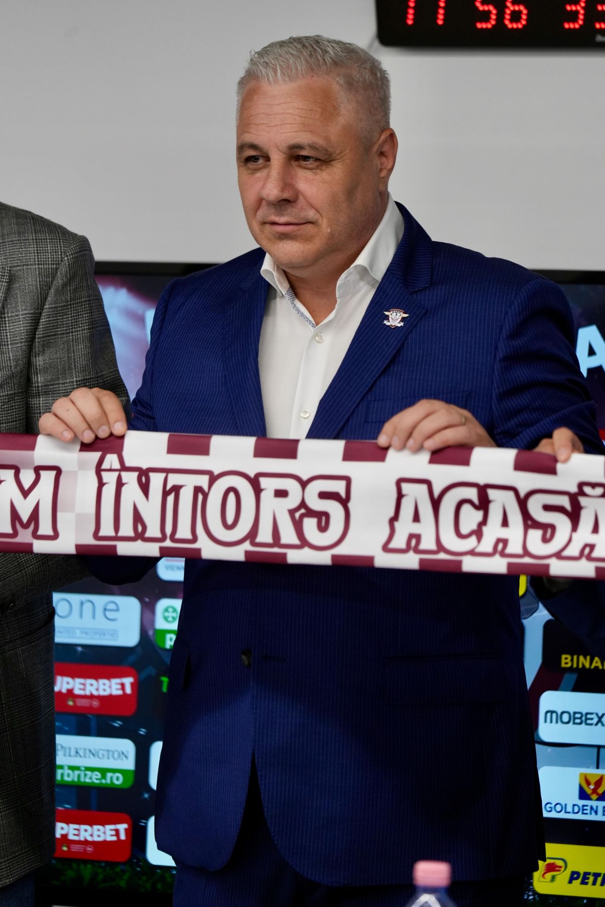Marius Șumudică a fost prezentat oficial la Rapid (foto: GOLAZO.ro)