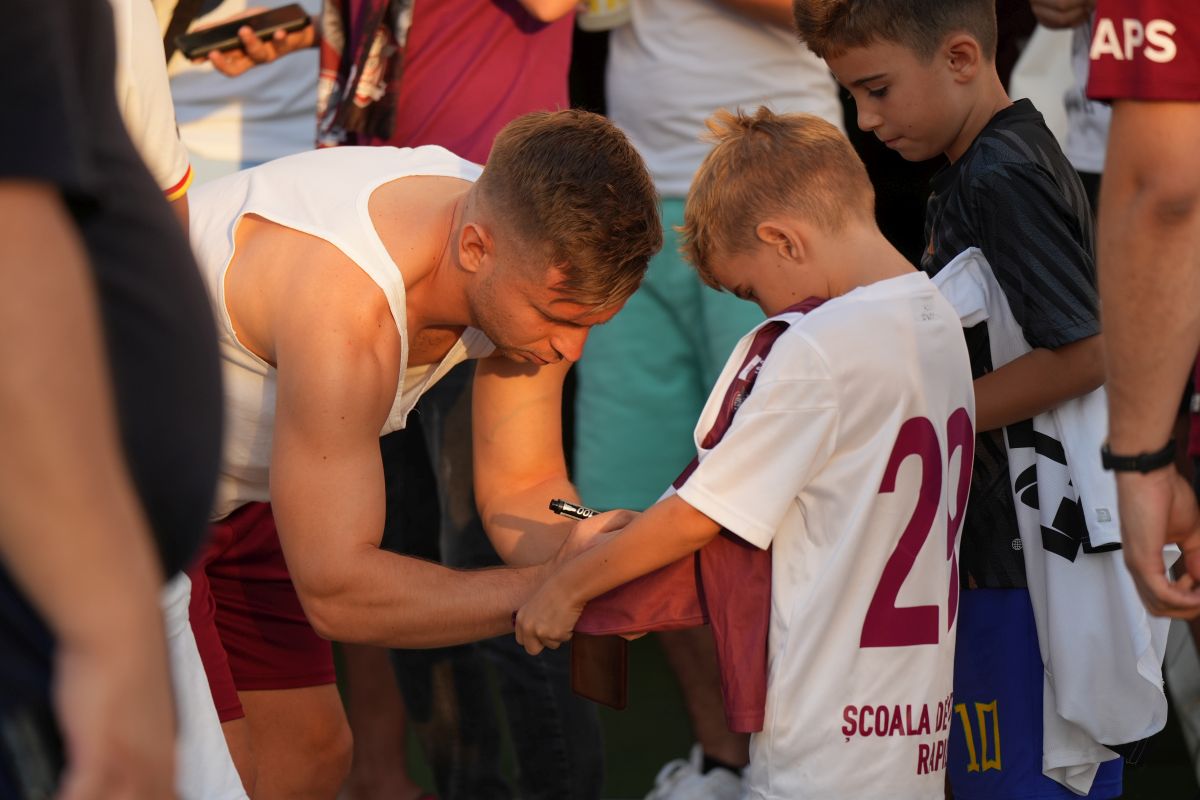 Primul antrenament al lui Marius Șumudică la Rapid FOTO GOLAZO.ro