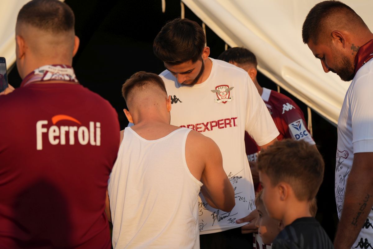 Primul antrenament al lui Marius Șumudică la Rapid FOTO GOLAZO.ro