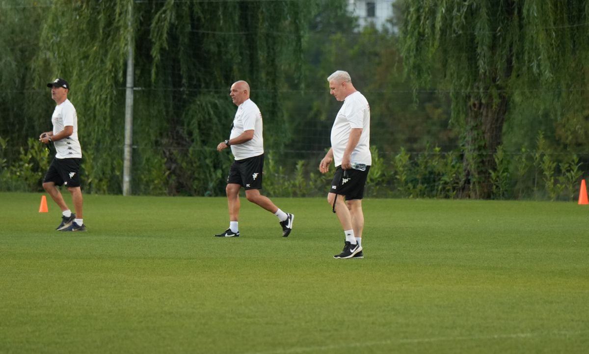 Primul antrenament al lui Marius Șumudică la Rapid FOTO GOLAZO.ro
