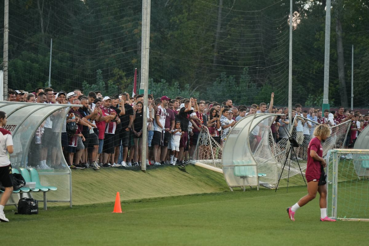 Primul antrenament al lui Marius Șumudică la Rapid FOTO GOLAZO.ro