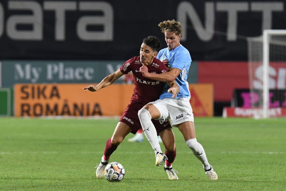 CFR Cluj - Pafos (meci). Foto: sportpictures.eu