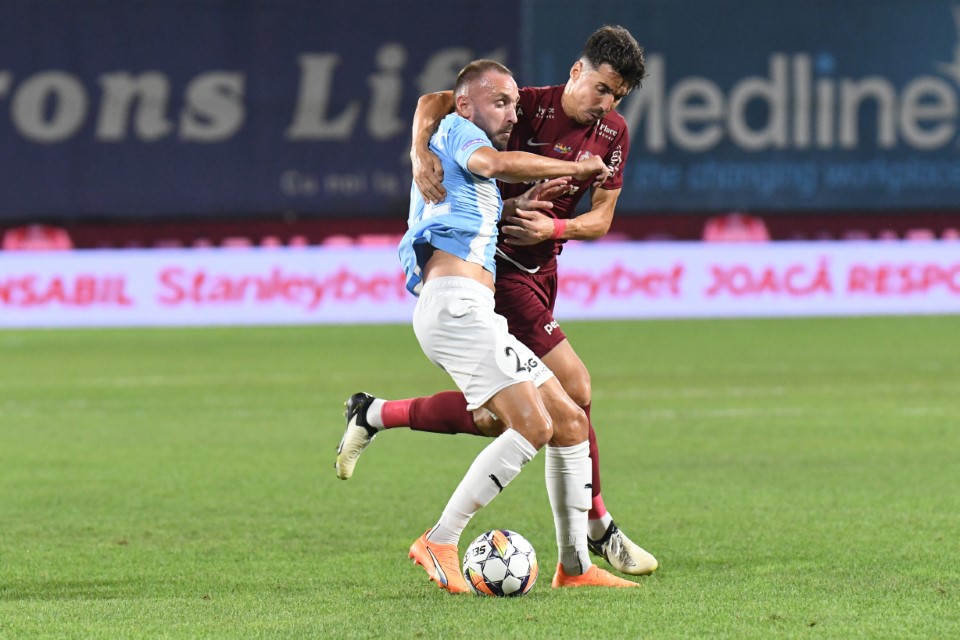 CFR Cluj - Pafos (meci). Foto: sportpictures.eu