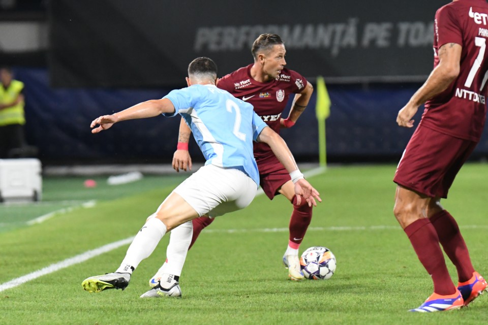 CFR Cluj - Pafos (meci). Foto: sportpictures.eu