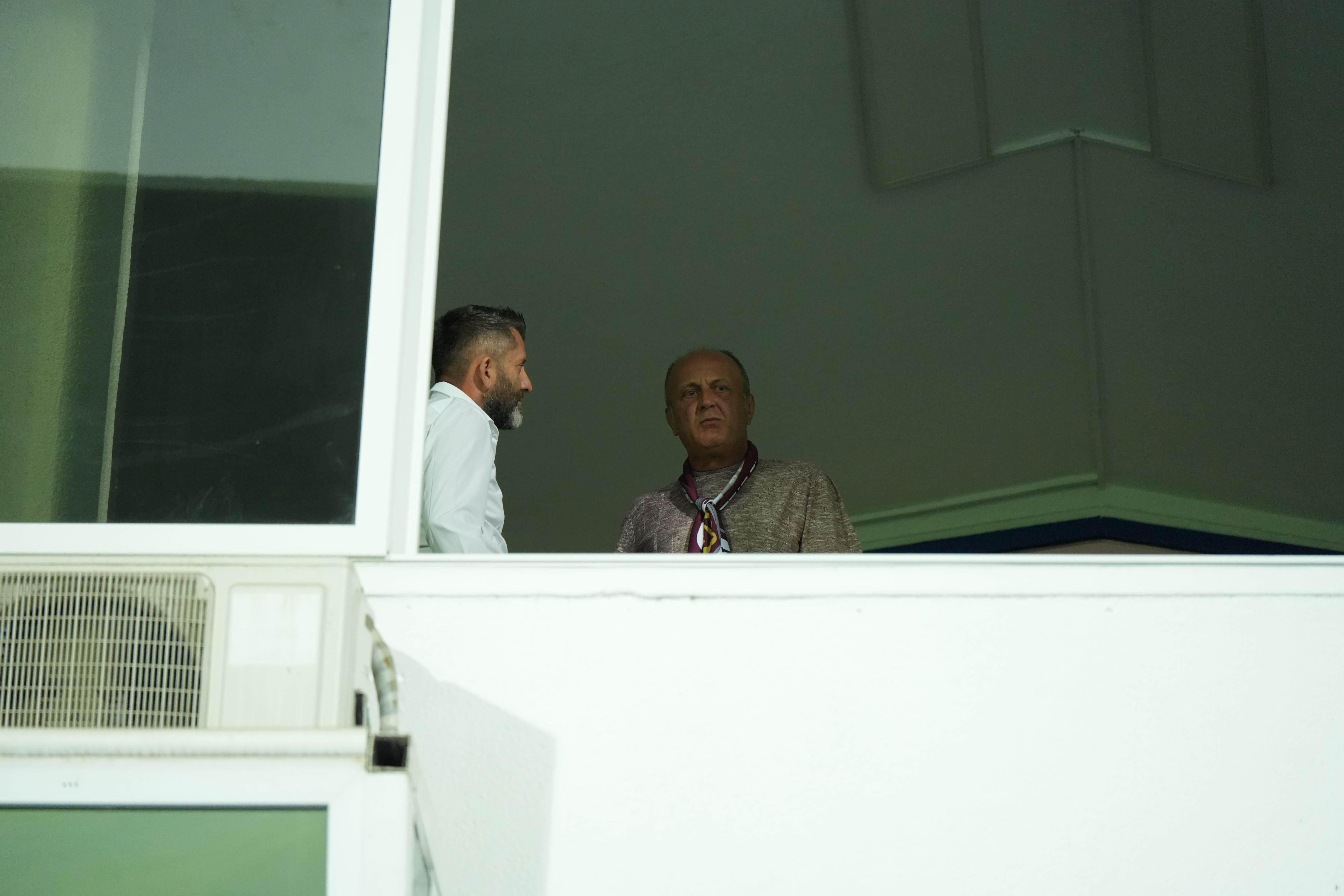 Florin Vulturar și Dan Șucu, înainte de Poli Iași - Rapid