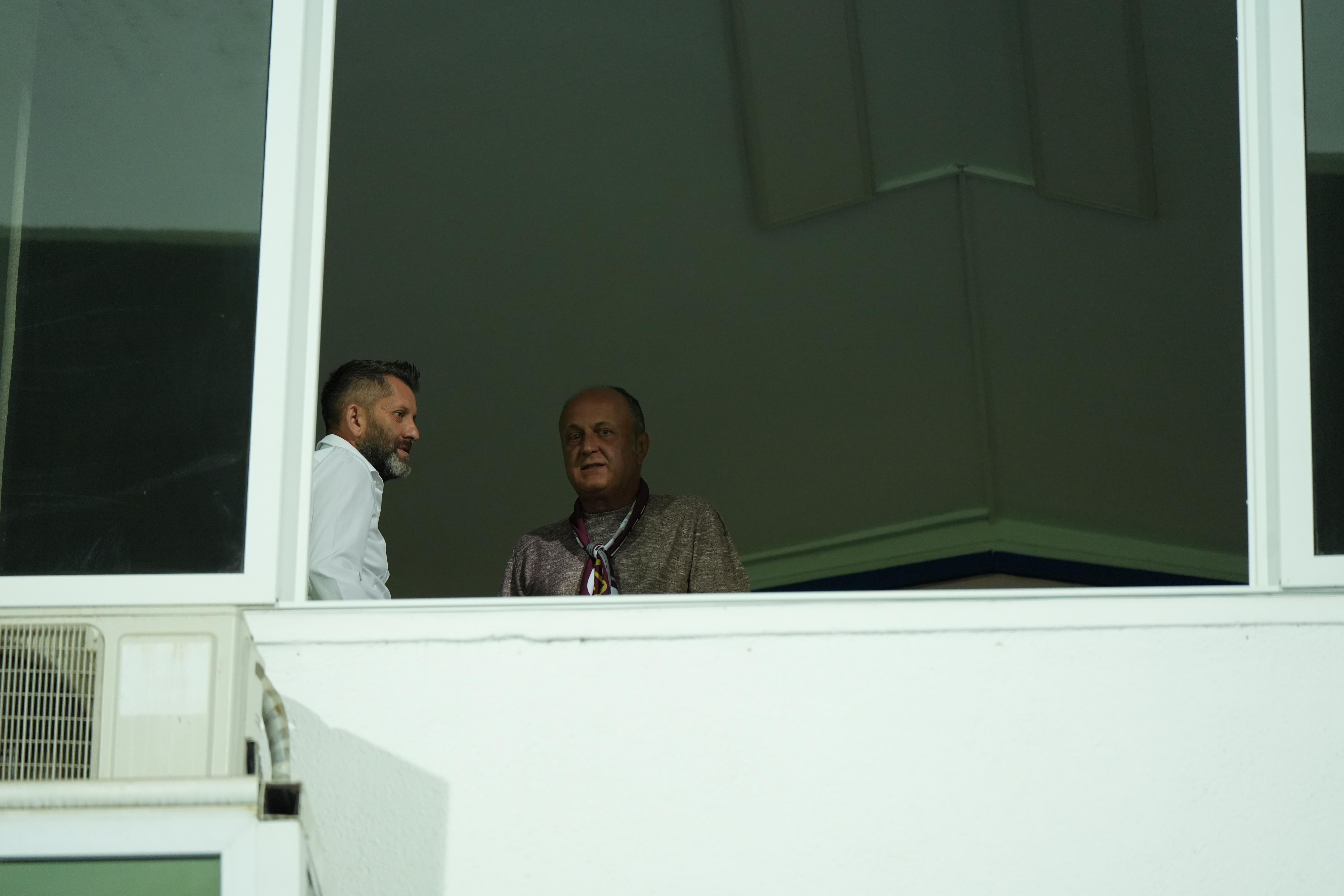 Florin Vulturar și Dan Șucu, înainte de Poli Iași - Rapid