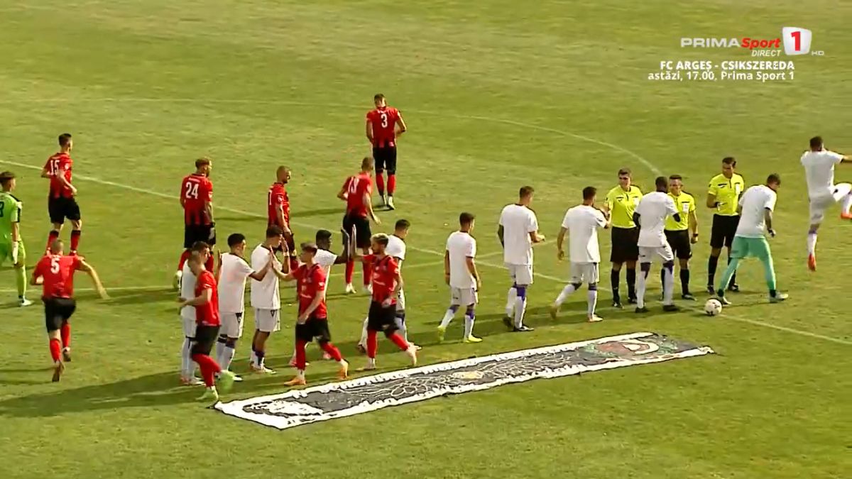 FC Argeș - Csikszereda, omagiu Gicu Dobrin