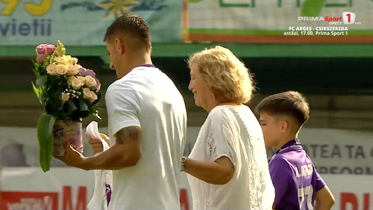 FC Argeș - Csikszereda, omagiu Gicu Dobrin