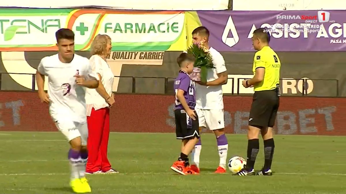 FC Argeș - Csikszereda, omagiu Gicu Dobrin