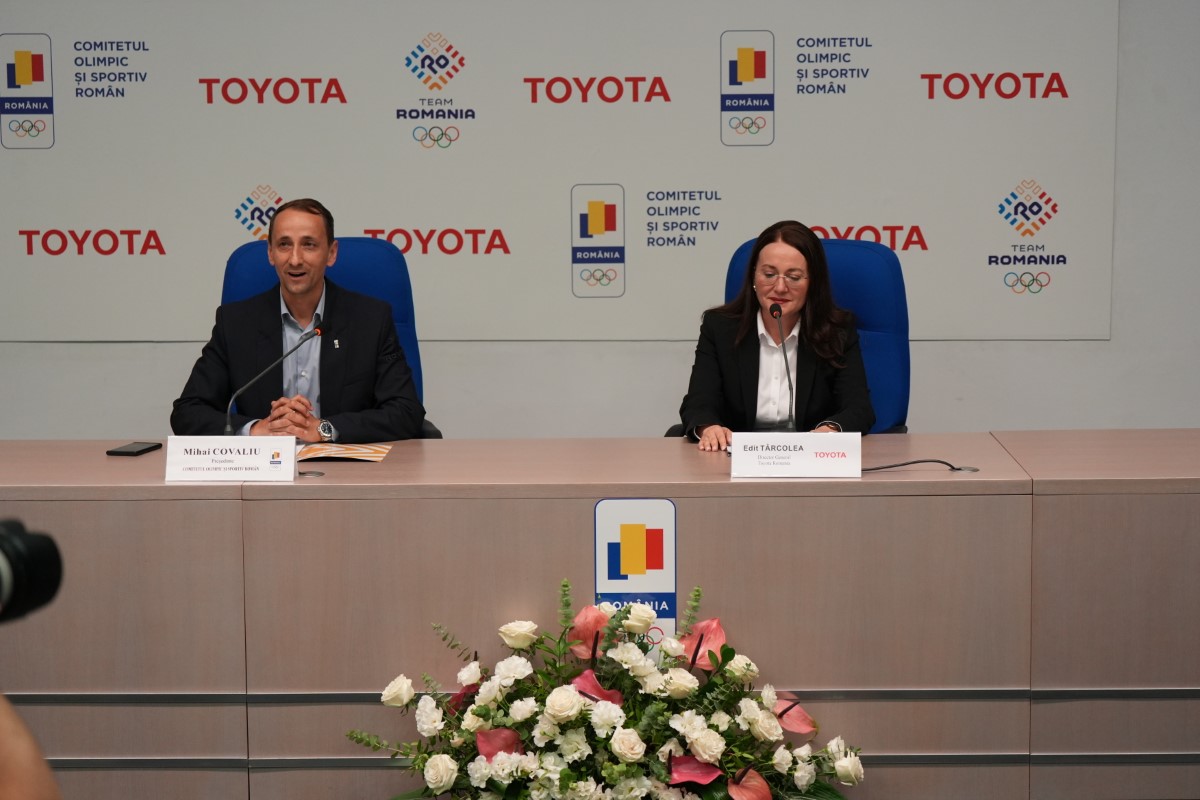 Conferință de presă COSR - Toyota, premii pentru medaliații români de la Jocurile Olimpice