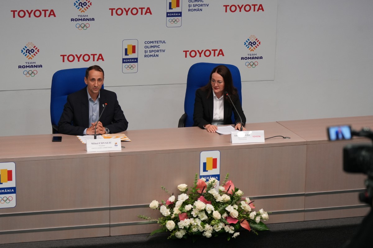 Conferință de presă COSR - Toyota, premii pentru medaliații români de la Jocurile Olimpice