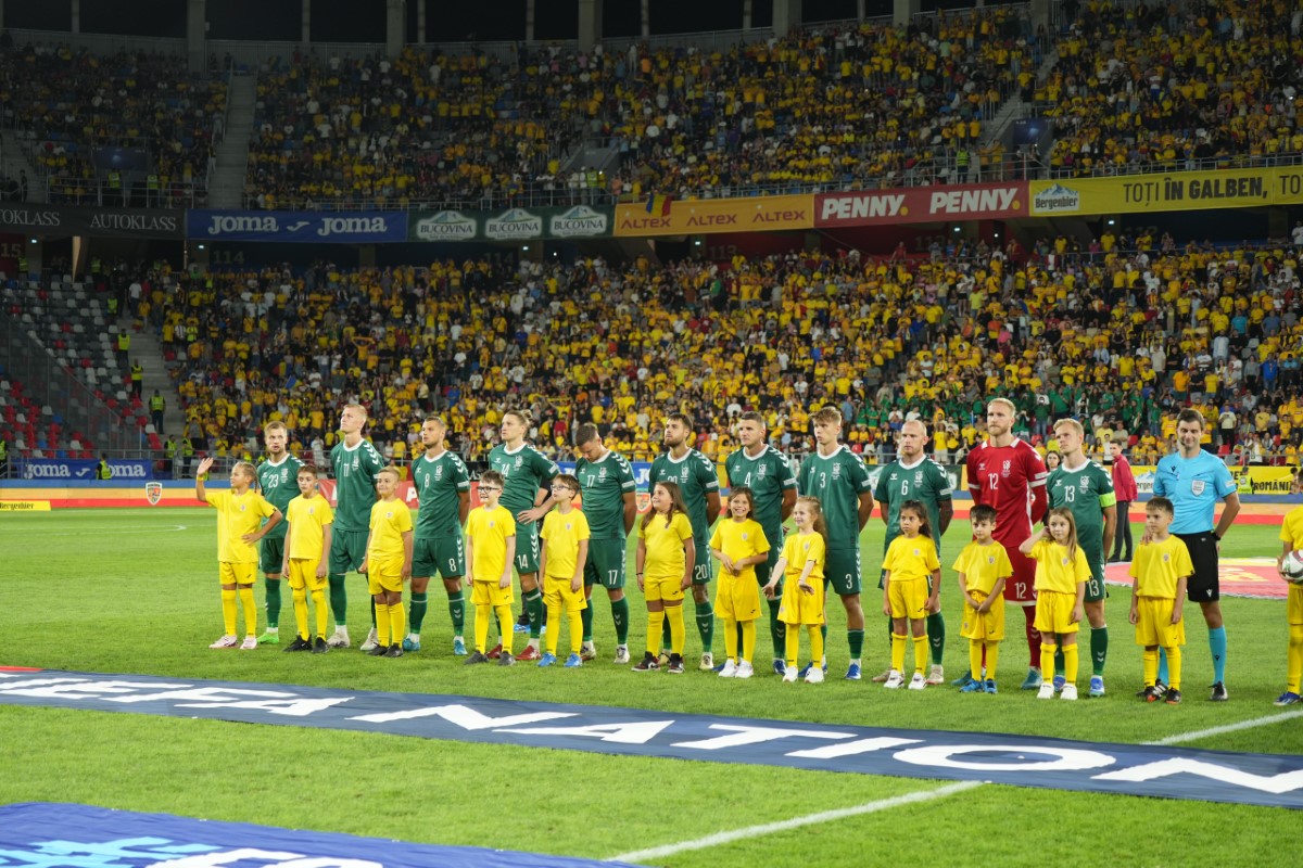România - Lituania, în Nations League (meci)