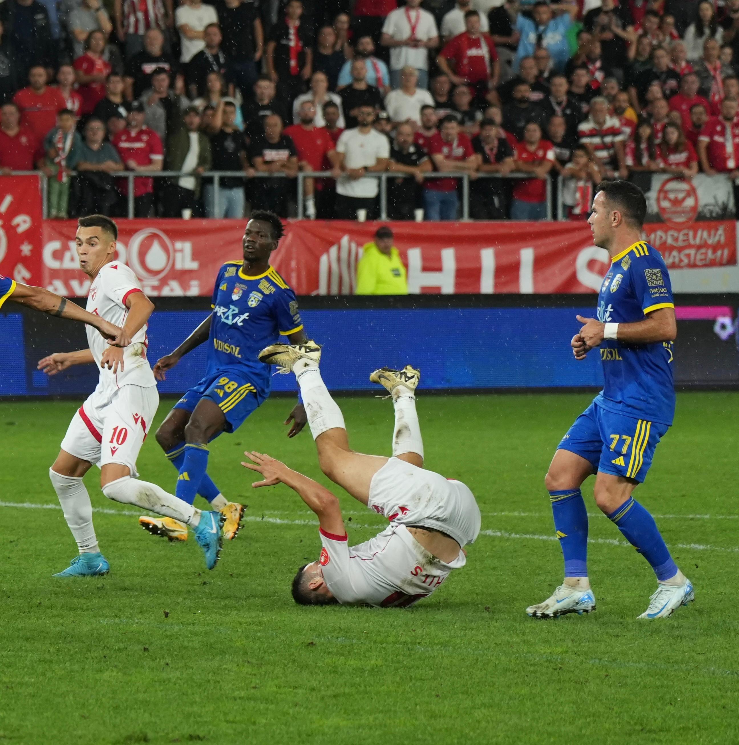 Dinamo - Unirea Slobozia (meci)