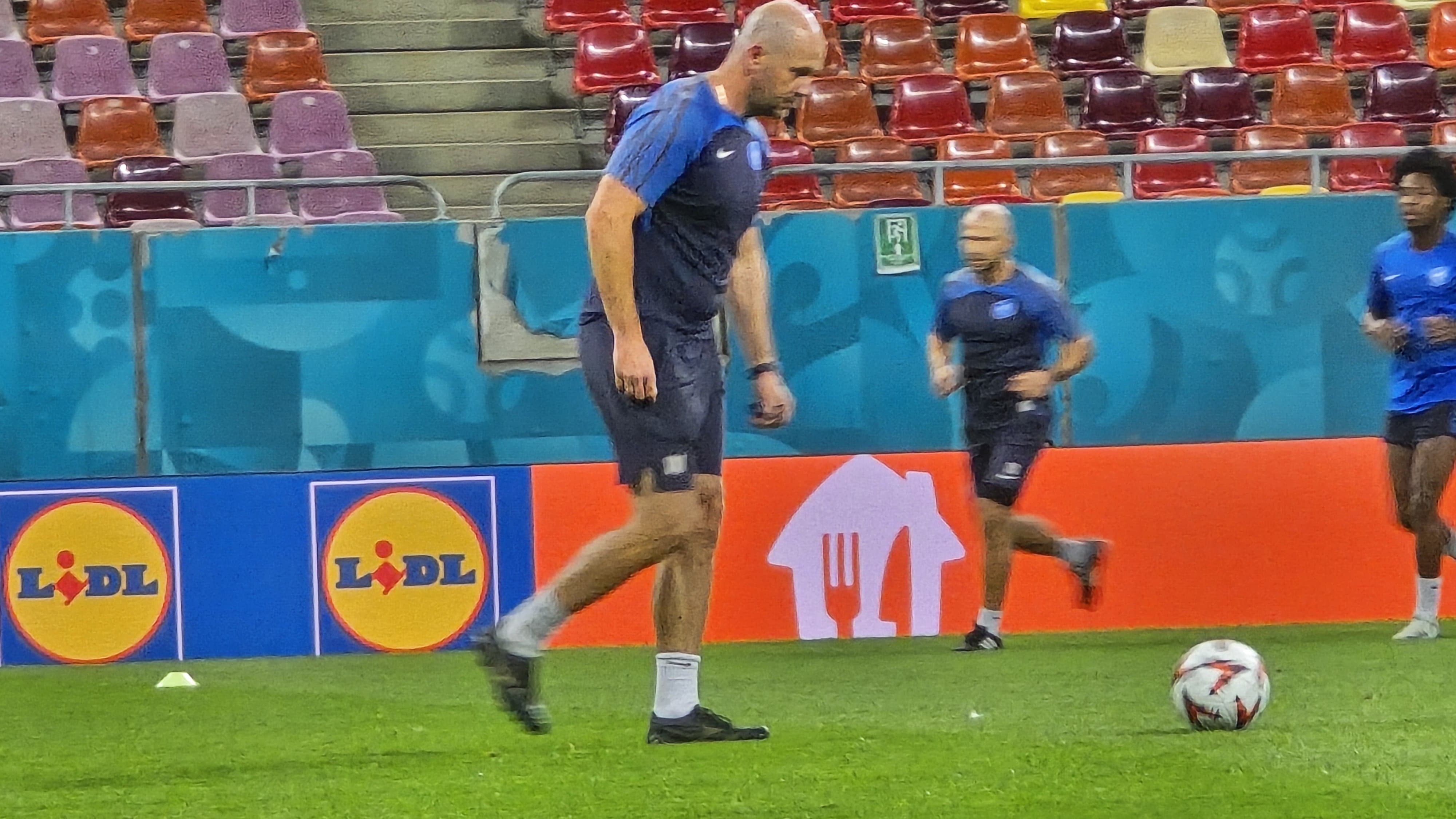 Antrenamentul RFS de pe Național Arena Footgrafii: Theodor Jumătate