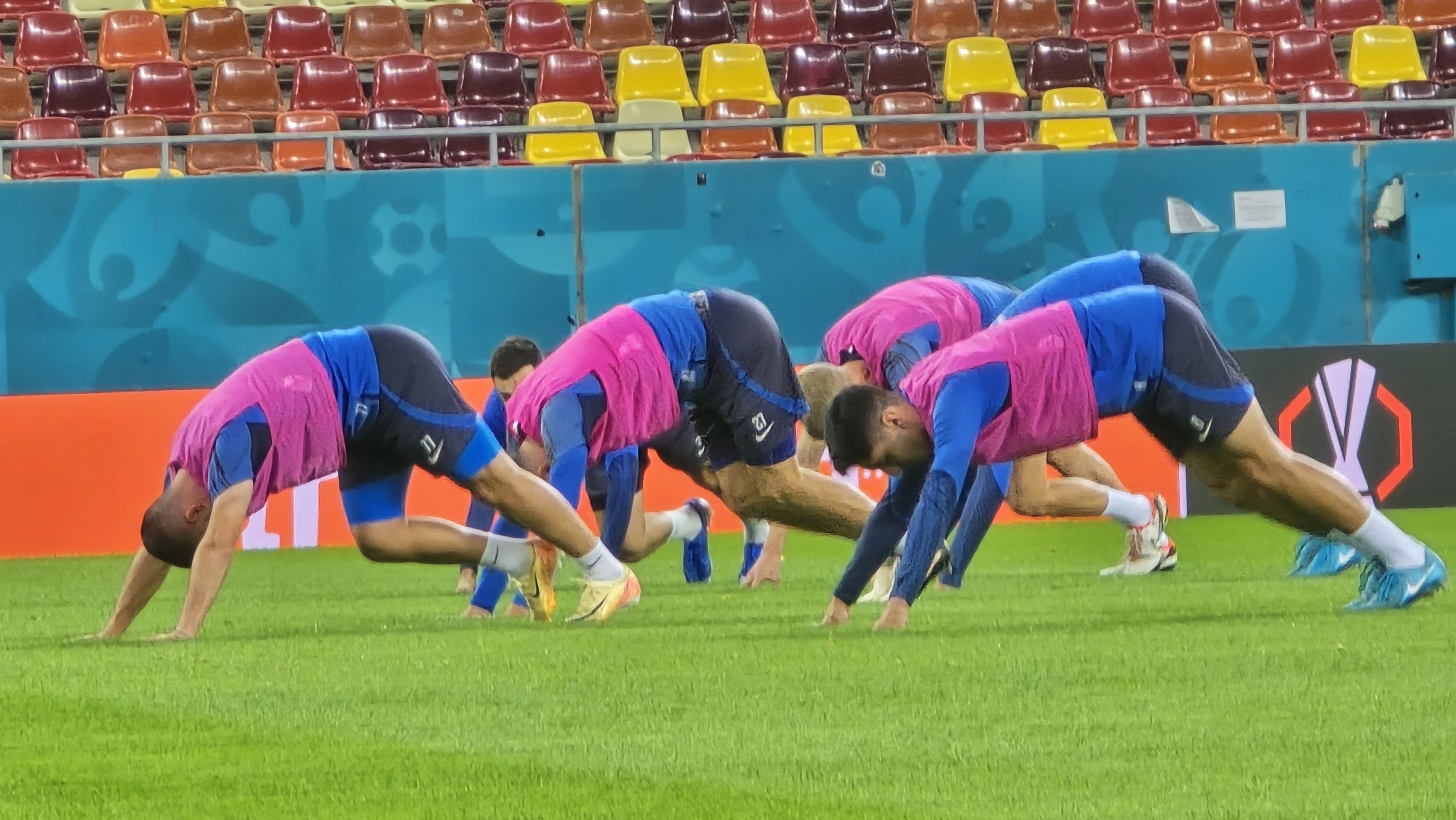 Antrenamentul RFS de pe Național Arena Footgrafii: Theodor Jumătate