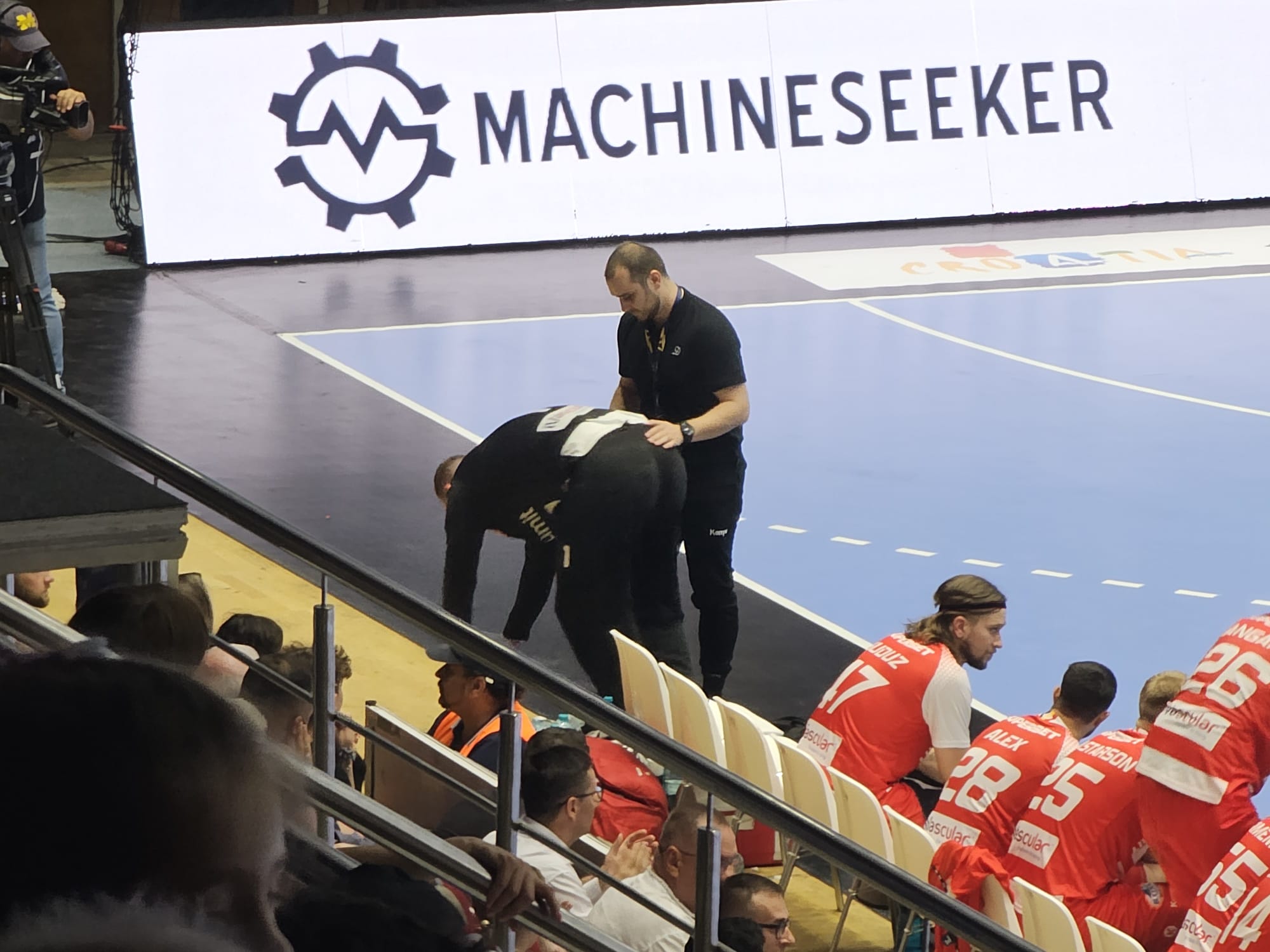 Accidentare Vladimir Cupara în Dinamo - Pelister