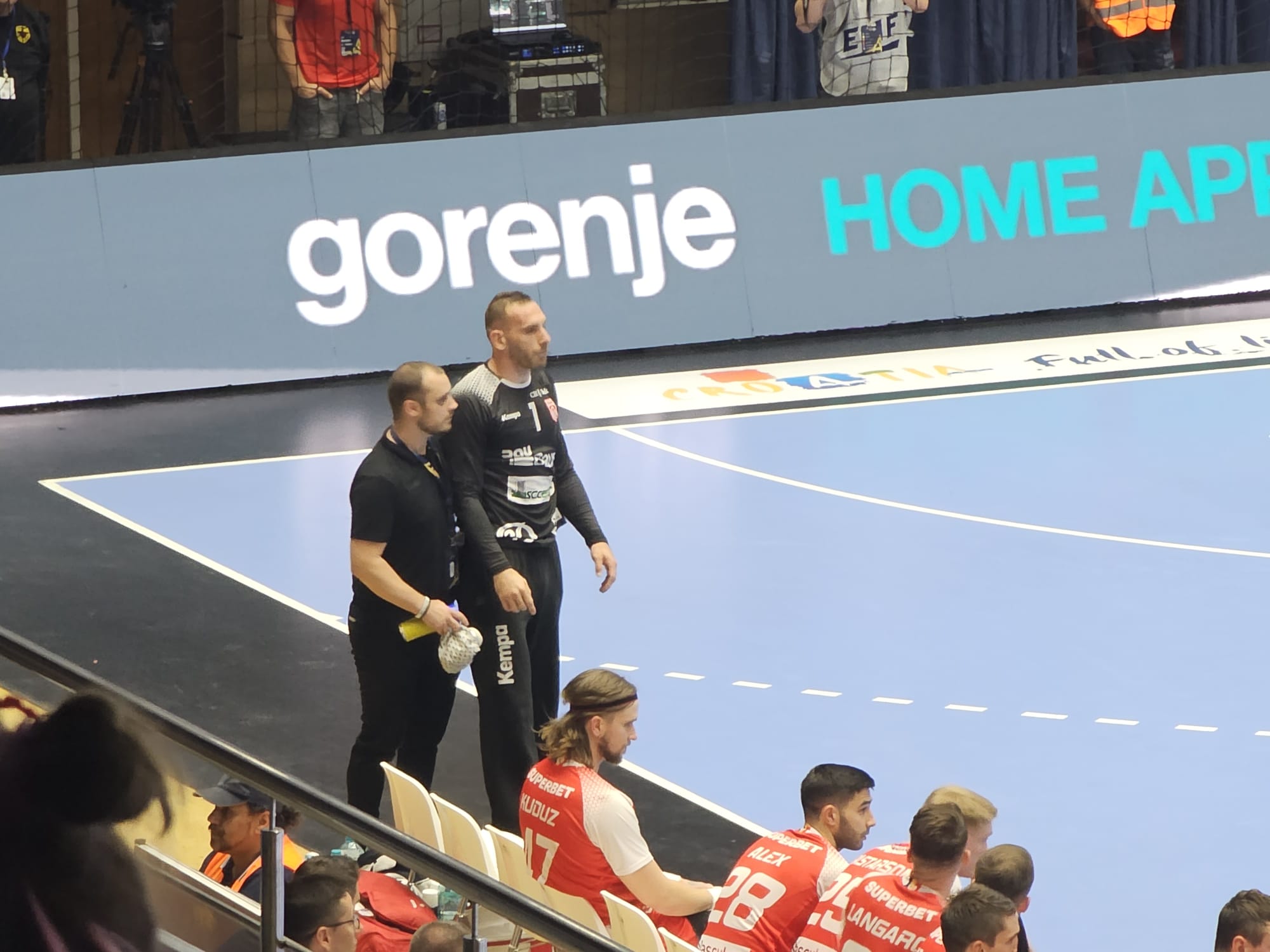 Accidentare Vladimir Cupara în Dinamo - Pelister