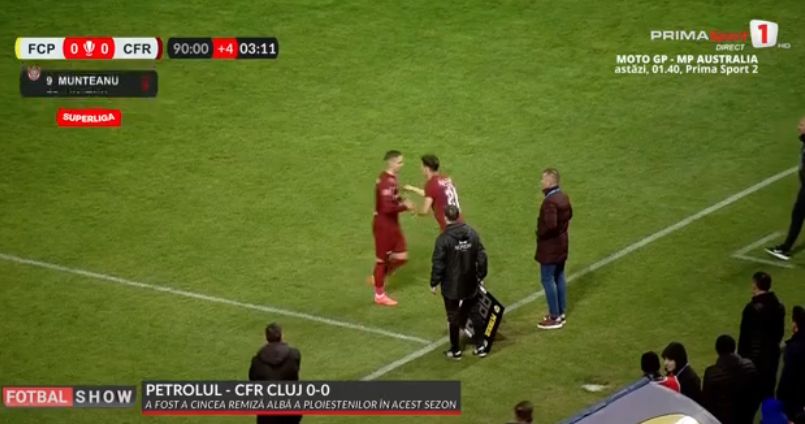 Conflict Louis Munteanu - Dan Petrescu. Capturi Prima Sport